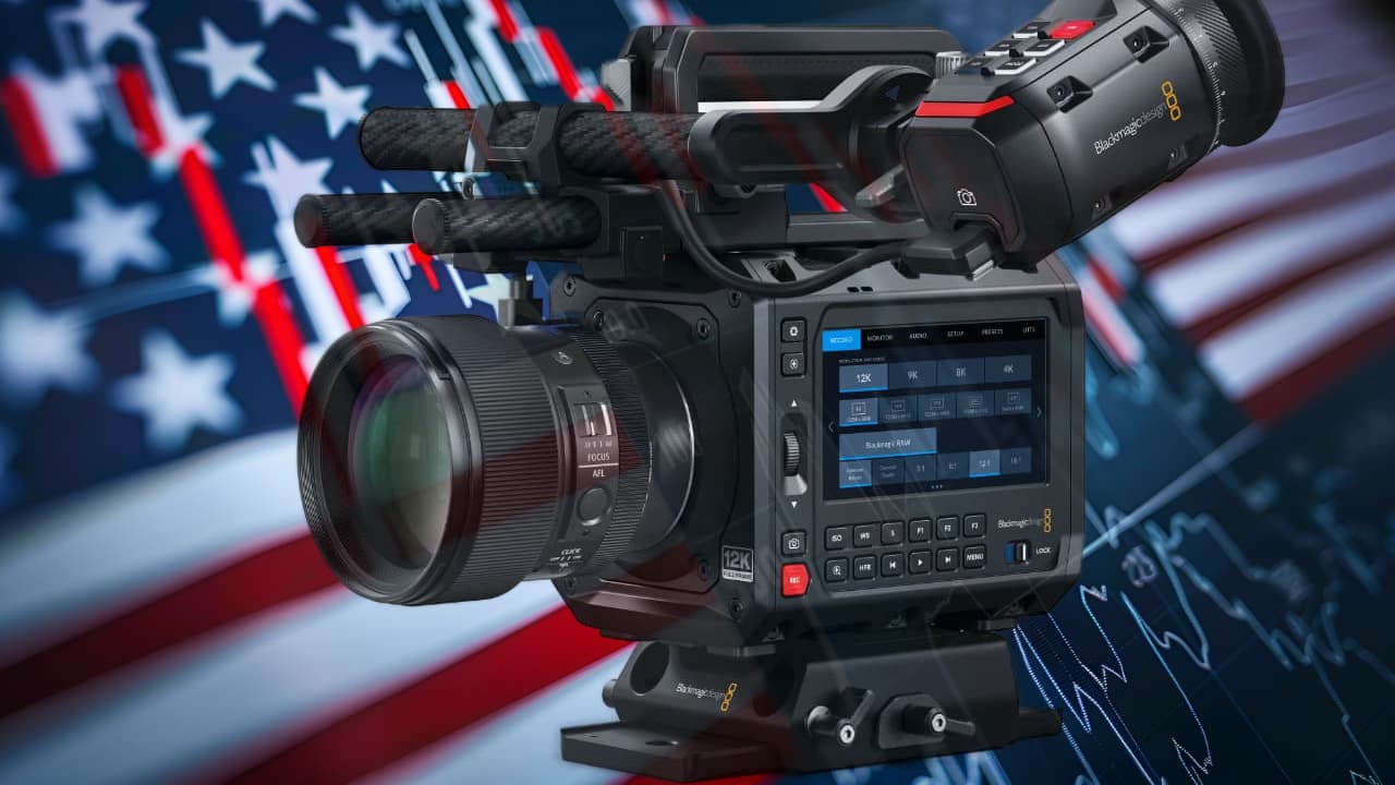 Blackmagic PYXIS 12K USA price increase shows what we're in for with the Trump Tariffs